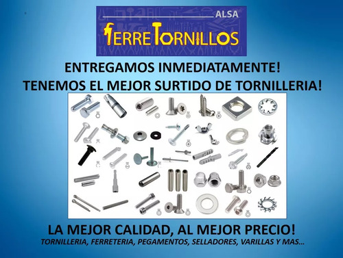 Tor. Hex. Grado 8 Nc 5/8 -11 X 12 1000pz