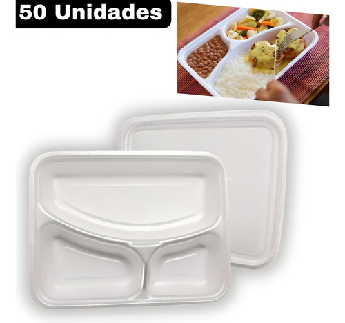 Caldera de poliestireno con 3 divisores, 50 um, 1200 ml, Dm100 Fibraform