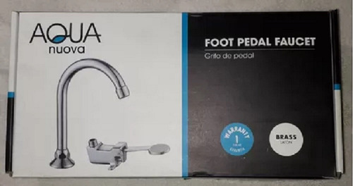 Grifo De Pedal Para Fregaderos Y Lavamanos Aqua Nuova