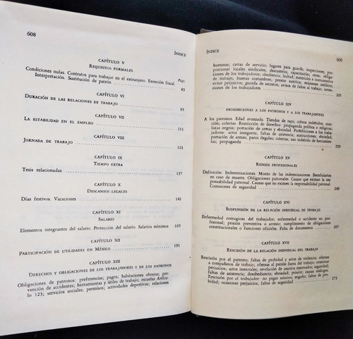 Manual Derecho Del Trabajo 1990 Euquerio Guerrero, Porrúa (Usado)