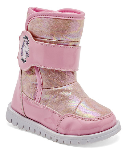 Bota Nieve Niña Little-steps 1016-07 Rosa 12-14 120-848