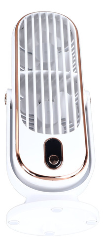 Ventilador De Mesa Con Conector Usb Portátil, 5 Marchas, Sil