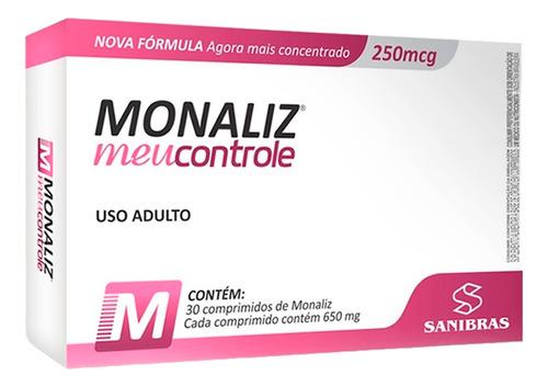  Monaliz Meu Controle 30cps - Sanibras 