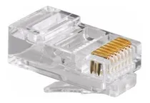 Comprar Ficha Rj45 Macho Crimpeadora Rj45 Cable De Red Utp X 20 Unid