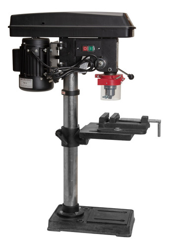 Imagen 2 de 6 de Taladro De Banco 16 Mm Con Morsa Y Guarda