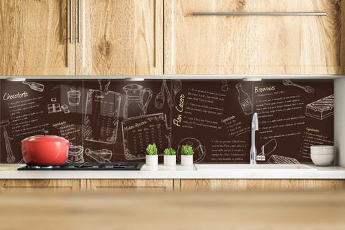 Imagen 4 de 9 de Revestimiento Alto Mesada Para Cocina