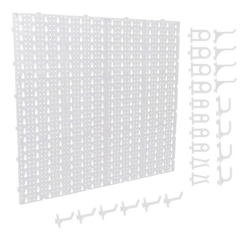 Pegboard Organizador Painel Modulado Perfurado Ferramentas C