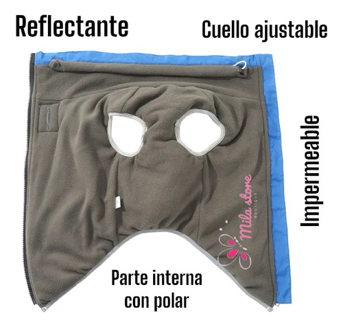 Parka Impermeable Reflectante Para Perros