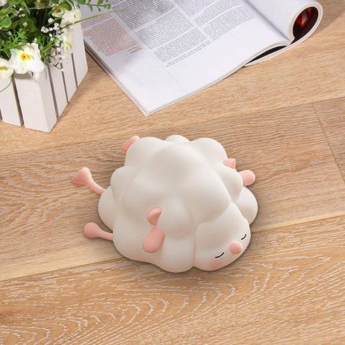 Lámpara De Mesa Con Luz De Noche, Luz De Noche De Silicona