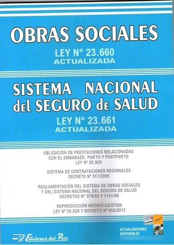 Libro Obras Sociales Y Sistema Nacional Del Seguro De Salud