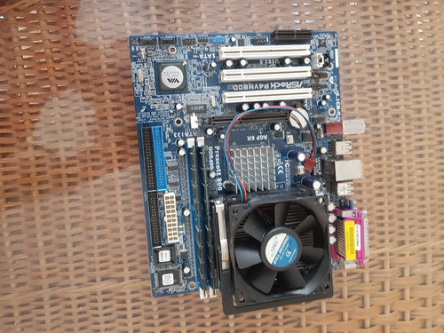 Placa Madre De Pc De Escritori Para Reparar O Repuesto Con T