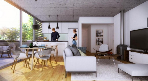 Imagen 3 de 5 de Venta Apartamento 1 Dormitorio Y Parrillero Edificio Ecológico
