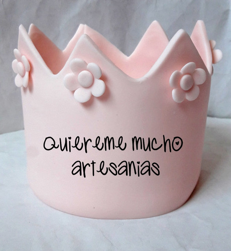 Adorno De Torta Corona Reina Princesa