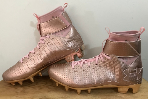 cam newton cleats rose gold