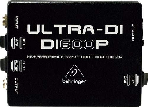  Caja Directa Behringer Pasiva Ultra-di Di600p 