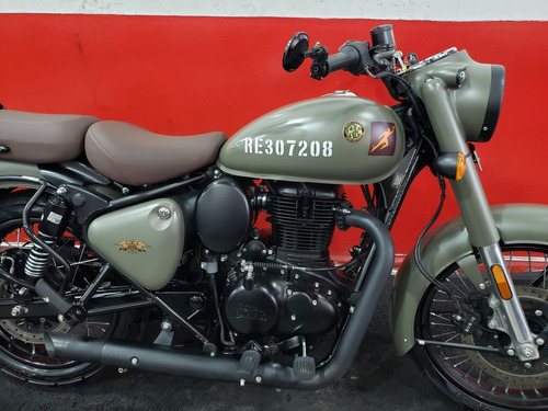 Royal Enfield Classic 350 Abs Signals Marsh Grey 2024 Cinza
