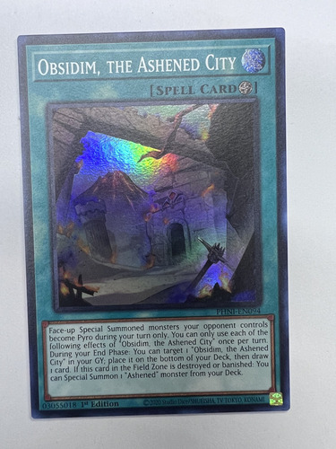 Obsidim The Ashened City Super Yugioh