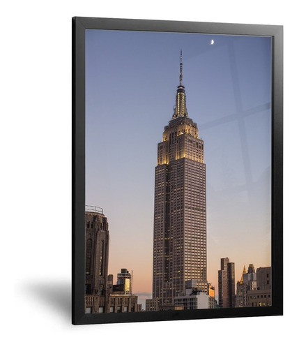 Cuadro New York Empire State - 20x30cm - Calidad Premium