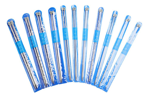 22 Piezas De Tejido De Punto De Acero Inoxidable Suéter De
