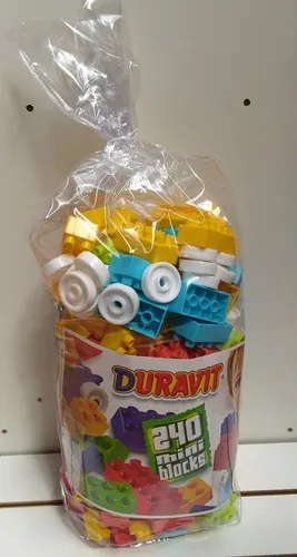 Bolsa Bloques Ladrillos Duravit 240 Piezas Juegos Juguetes