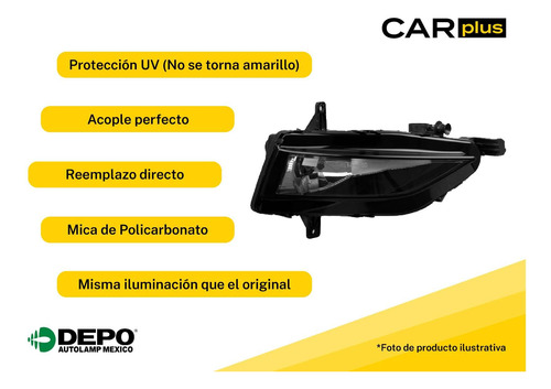 Par Faros Niebla Dodge Verna 2004 2005 2006 Depo