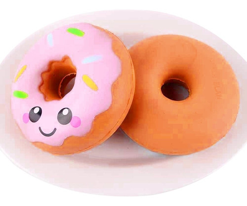 Una Encantadora Crema De Donas A131 De 11 Cm, Perfumada, Esp