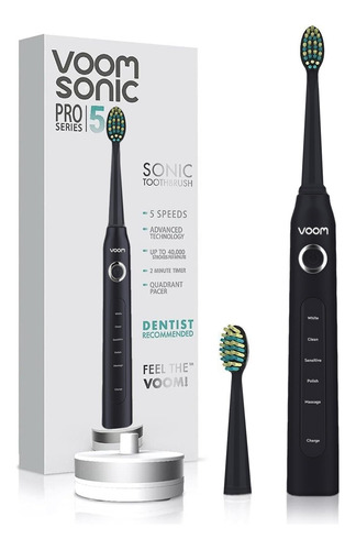 Voom Sonic Cepillo De Dientes Electrico Pro 5 Para Adultos, 