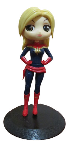 Capitana Marvel Figura 14cm. Estilo Qposket Avengers