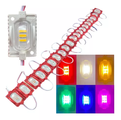 MODULO LED 12V 20 PIEZAS