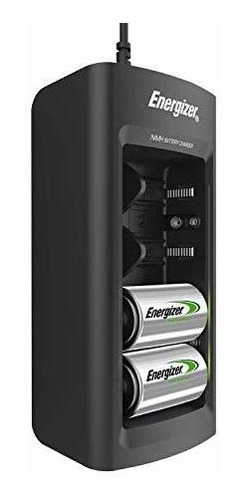 Cargador De Pilas Recargables Por Energizer, Por Baterías C 