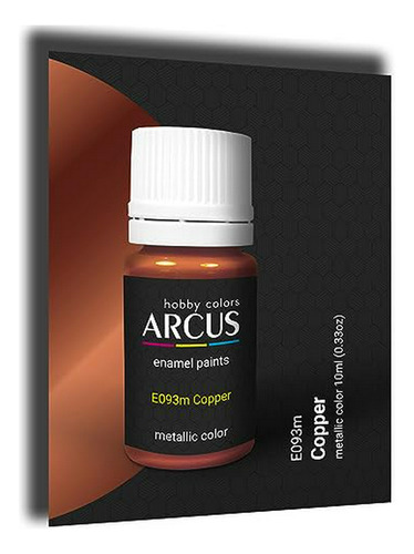 Arcus 093 Esmalte Metálico Cobre 10ml