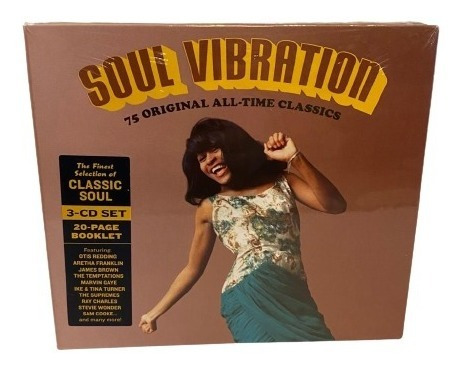 Soul Vibration - 75 Original All-time Classics Cd Nuevo