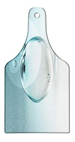 Tabla De Cortar Cristal Templado Diseño De Botella De Vino
