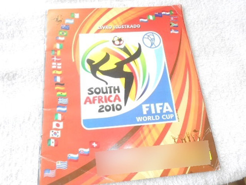 Álbum Copa Do Mundo África Do Sul 2010 Com 220 Figurinhas