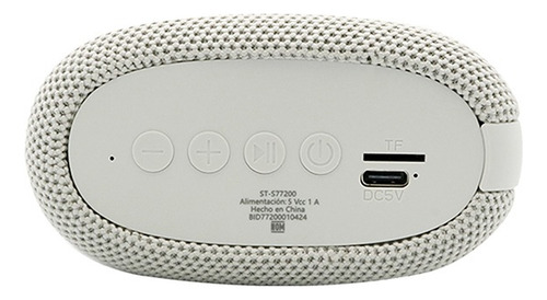 Bocina Inalámbrica Portátil Stf Rogue Mini Ipx5 Color Gris
