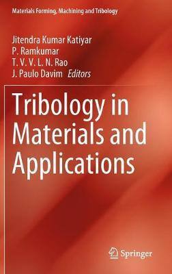 Libro Tribology In Materials And Applications - Jitendra ...