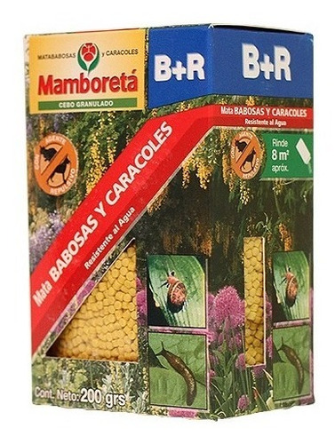 Imagen 1 de 2 de Mamboreta B+r Insecticida Babosas Caracoles 60 Cm3