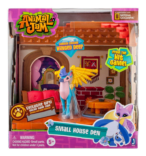 Animal Jam Mascotas Con Personaje Set De Juegos Jazware