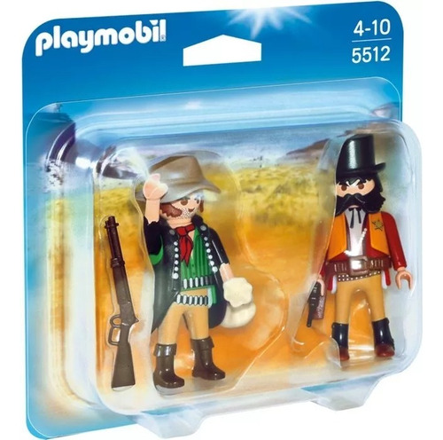 Playmobil 5512 Duo Pack Sheriff Y Bandido Deep Blue2011