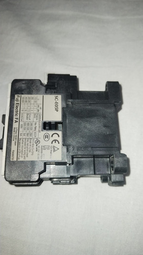 Contactor Fuji Electric Sc-e05p 110v Para Escalera Otis
