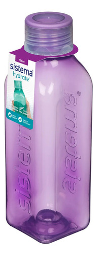 Sistema Botella Hydrate Square Bottle 725ml 880zs Color Violeta