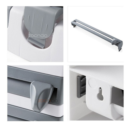 Organizador De Cocina Estante Almacenamiento De Papel