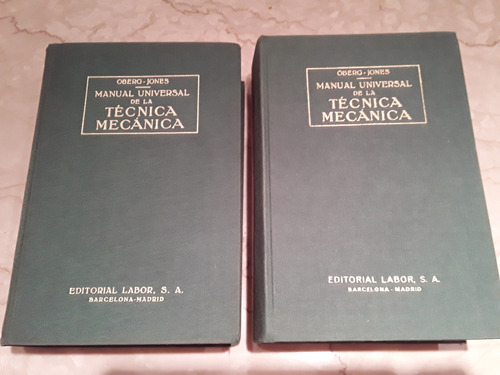 Manual Universal De La Tecnica Mecanica (2 Tomos)