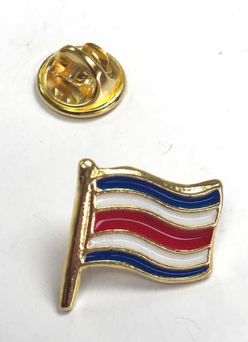 Imagen 2 de 9 de Pin Bandera Costa Rica