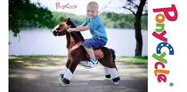 Comprar Ponycycle Caballito Pony Cafe Montable De Ruedas Mediano