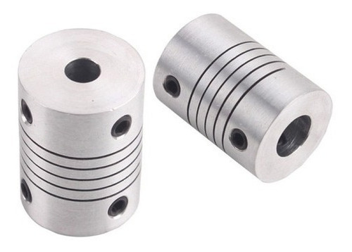 Imagen 2 de 2 de 2x Acoplador Cople Flexible 5x8 Motor Nema Impresora 3d, Cnc