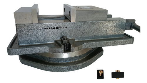 Prensa De Precisión Para Cnc Base Giratoria 4 Pulgadas