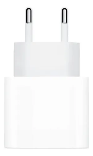 Carregador Adaptador Usb-c De 20w Para iPhone Apple Branco - Distribuidor Autorizado