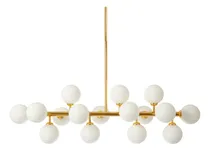 Comprar Lustre Pendente Skylight Cotton 3027 Dourado G9 Bivolt