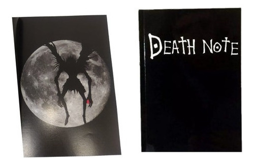 5 Caderno Anime Death Note Kira Ryuk Livro Morte Atacado